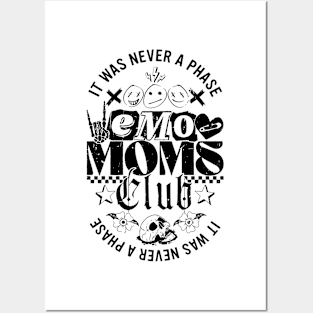 It Was Never A Phase Emo Moms Club Posters and Art